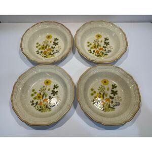 Mikasa Garden Club Fresh Floral EC 404 - Set of 4 Soup Bowls